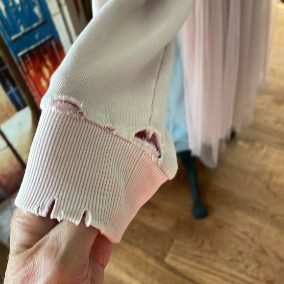 Free People In Your Wildest Dreams Pullover, Pink, Size Small - Picture 9 of 16